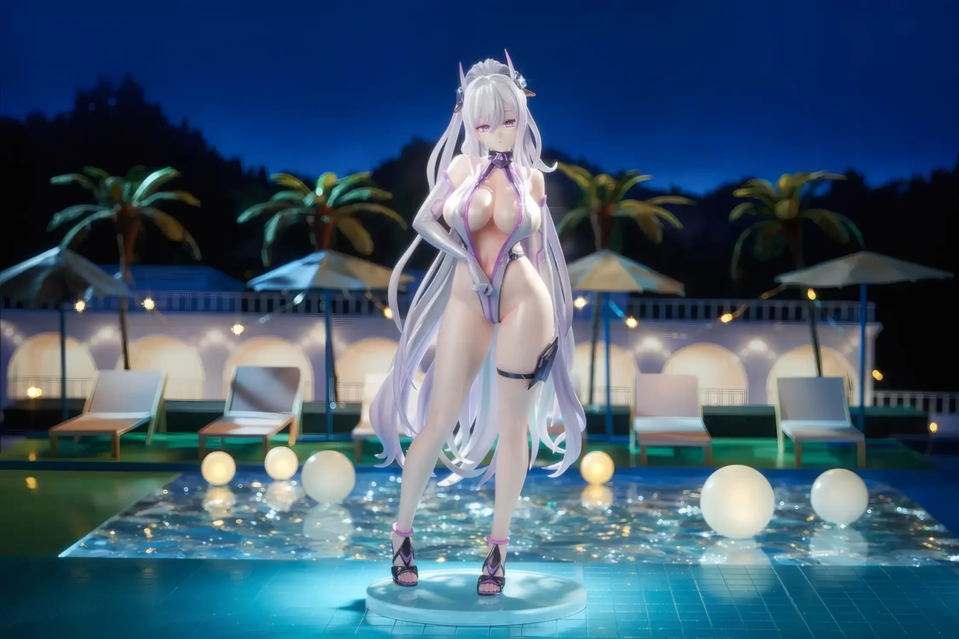 Kearsarge: Nightpool ver. – Azur Lane - BunnyChase