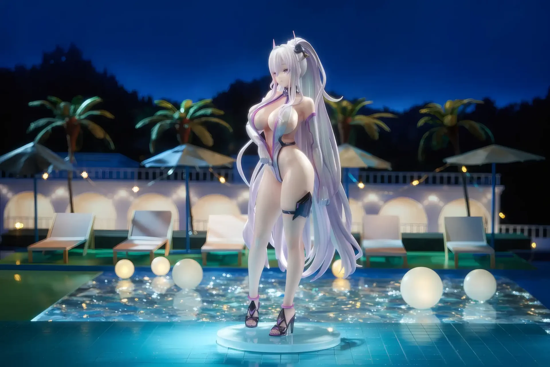 Kearsarge: Nightpool ver. – Azur Lane - BunnyChase