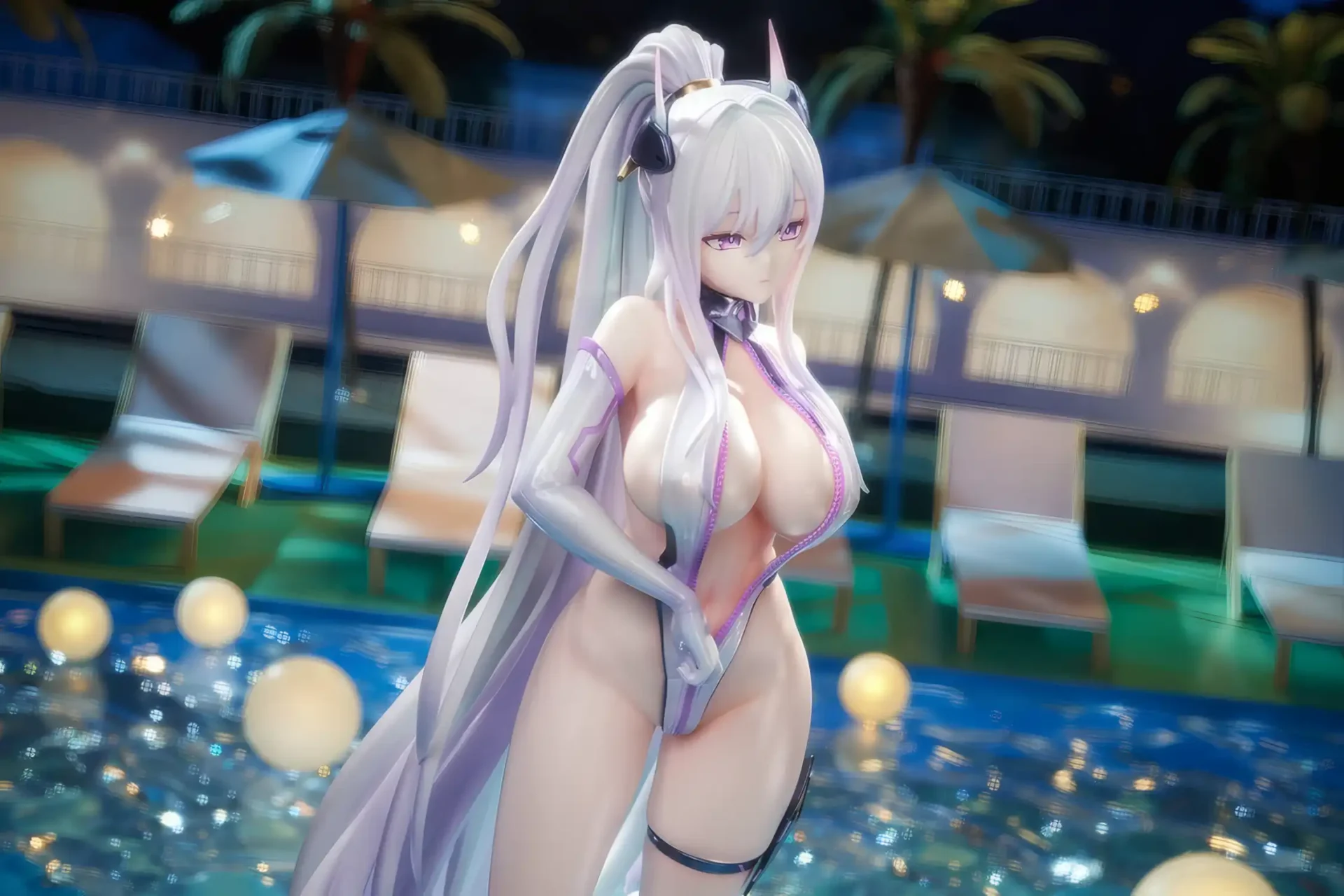 Kearsarge: Nightpool ver. – Azur Lane - BunnyChase