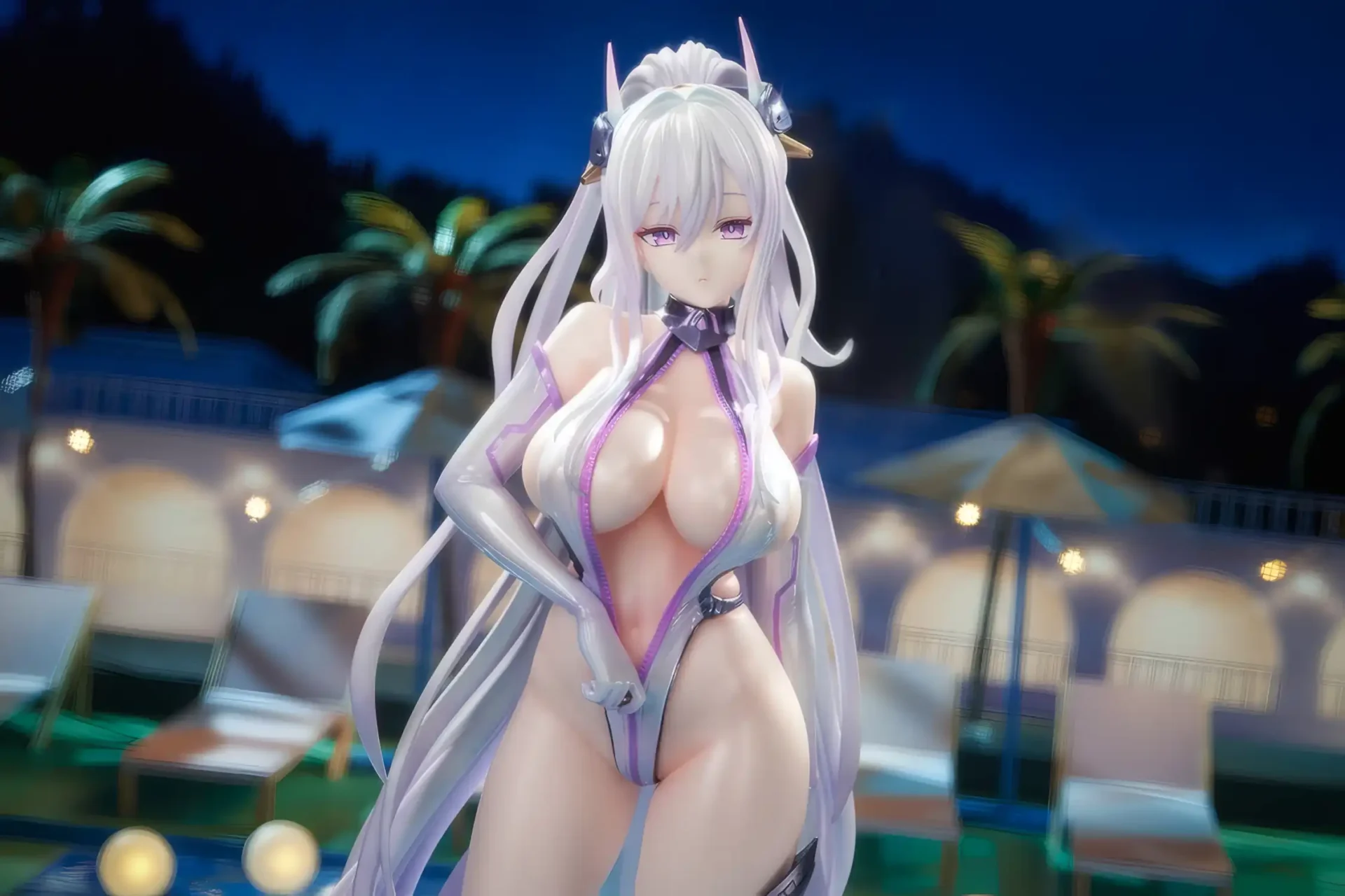 Kearsarge: Nightpool ver. – Azur Lane - BunnyChase