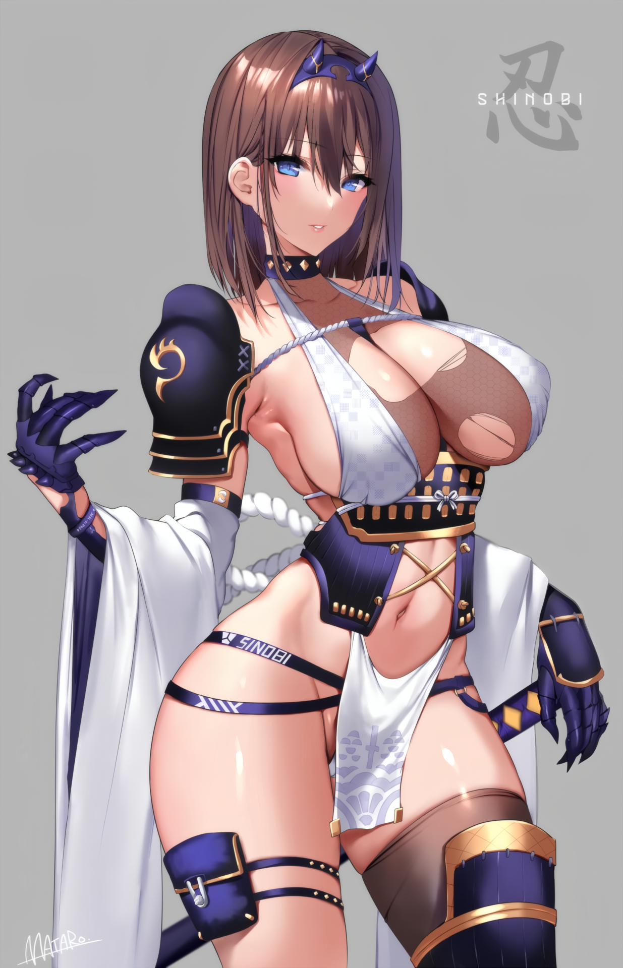 Sumire – Female Ninja por Mataro - BunnyChase