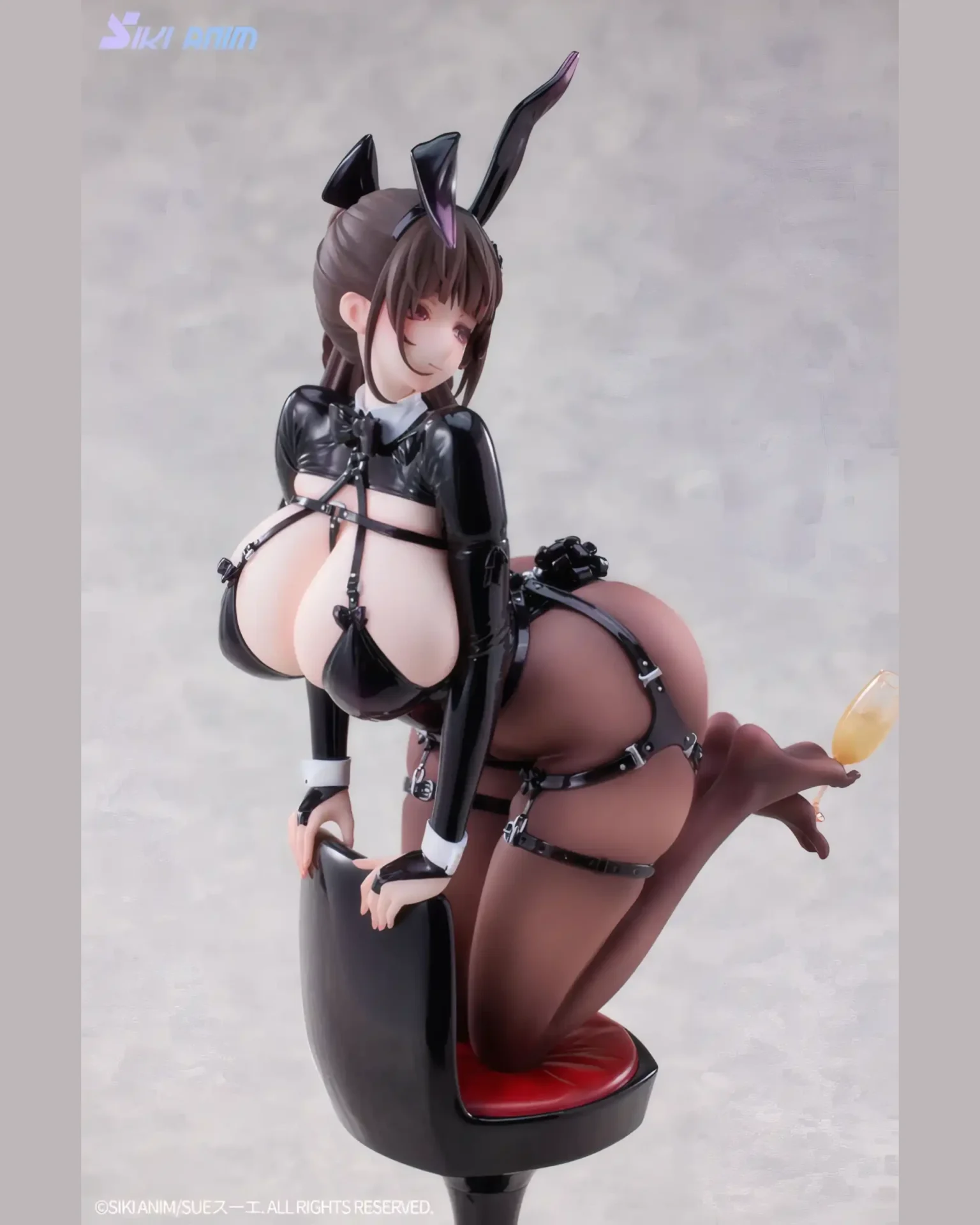 Champagne and Bunny Girl Rose: Black Stocking / White Stocking / Bare Feet ver. por Sue - BunnyChase