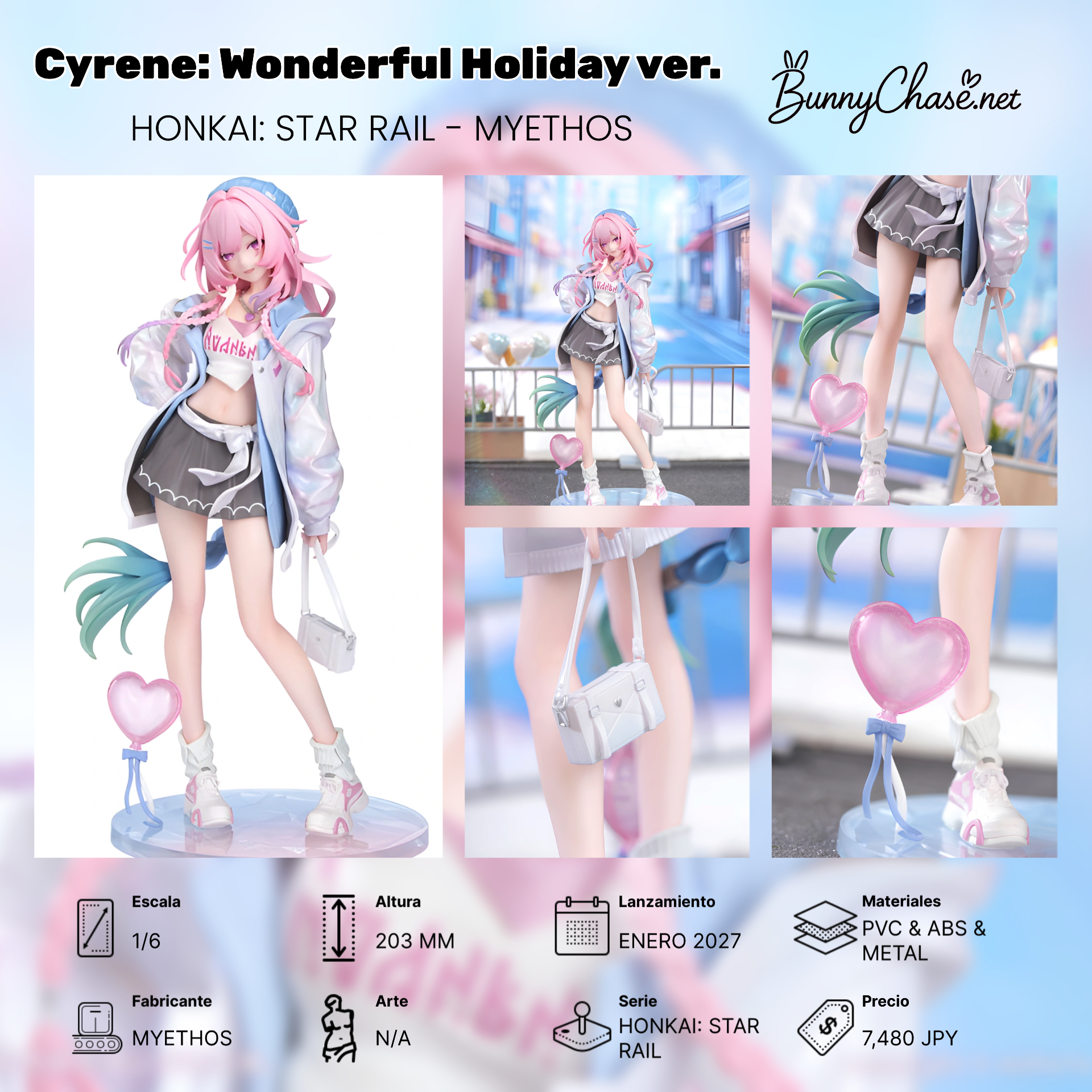 Cyrene: Wonderful Holiday Ver. – Honkai: Star Rail - BunnyChase