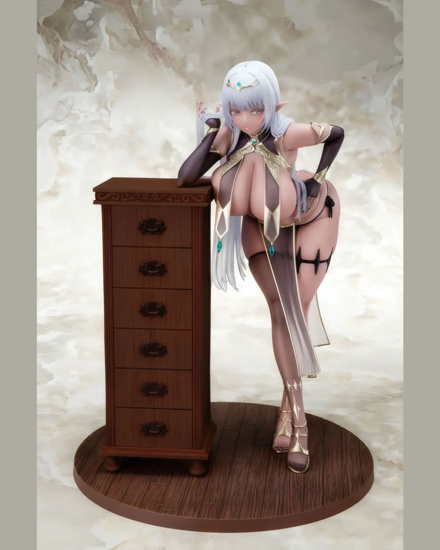 Dark Elf por Oekakizuki - BunnyChase