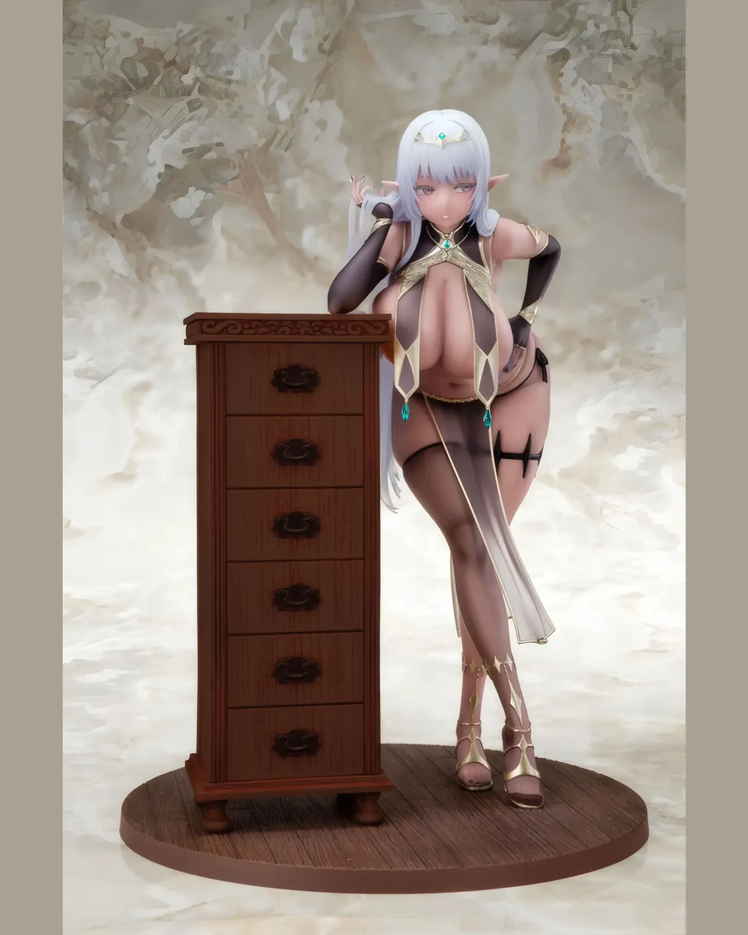 Dark Elf por Oekakizuki - BunnyChase