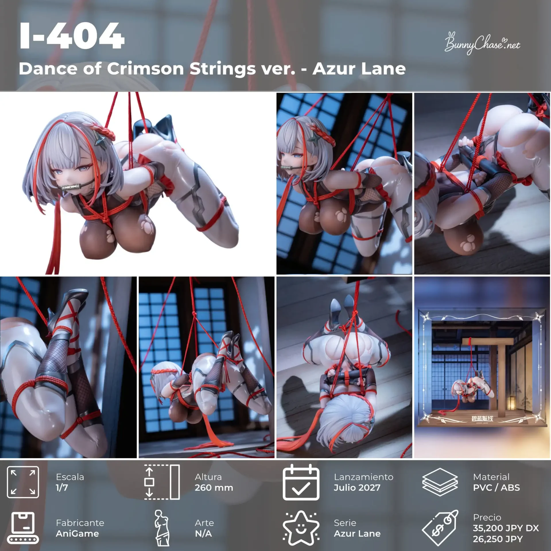 I-404: Dance of Crimson Strings ver. – Azur Lane - BunnyChase