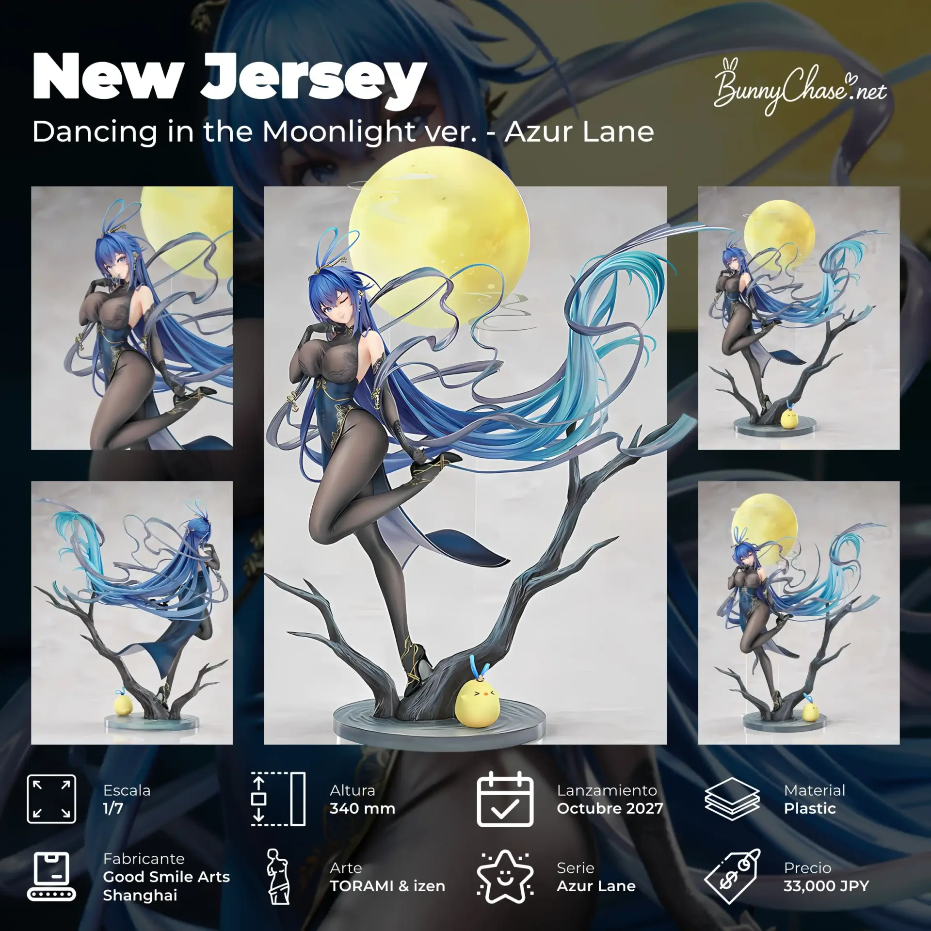 New Jersey: Dancing in the Moonlight ver. – Azur Lane - BunnyChase