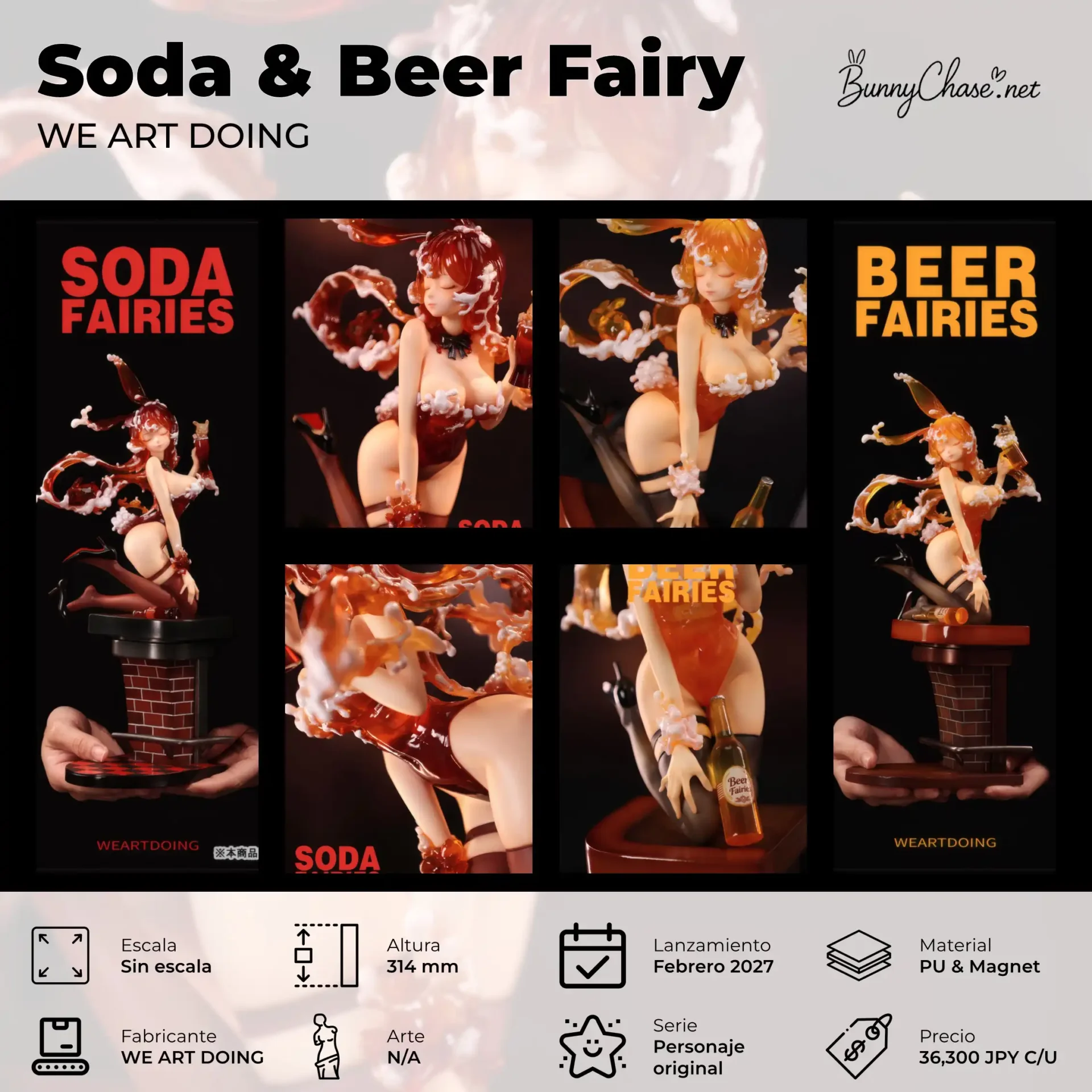 Soda Fairy & Beer Fairy – WE ART DOING - BunnyChase