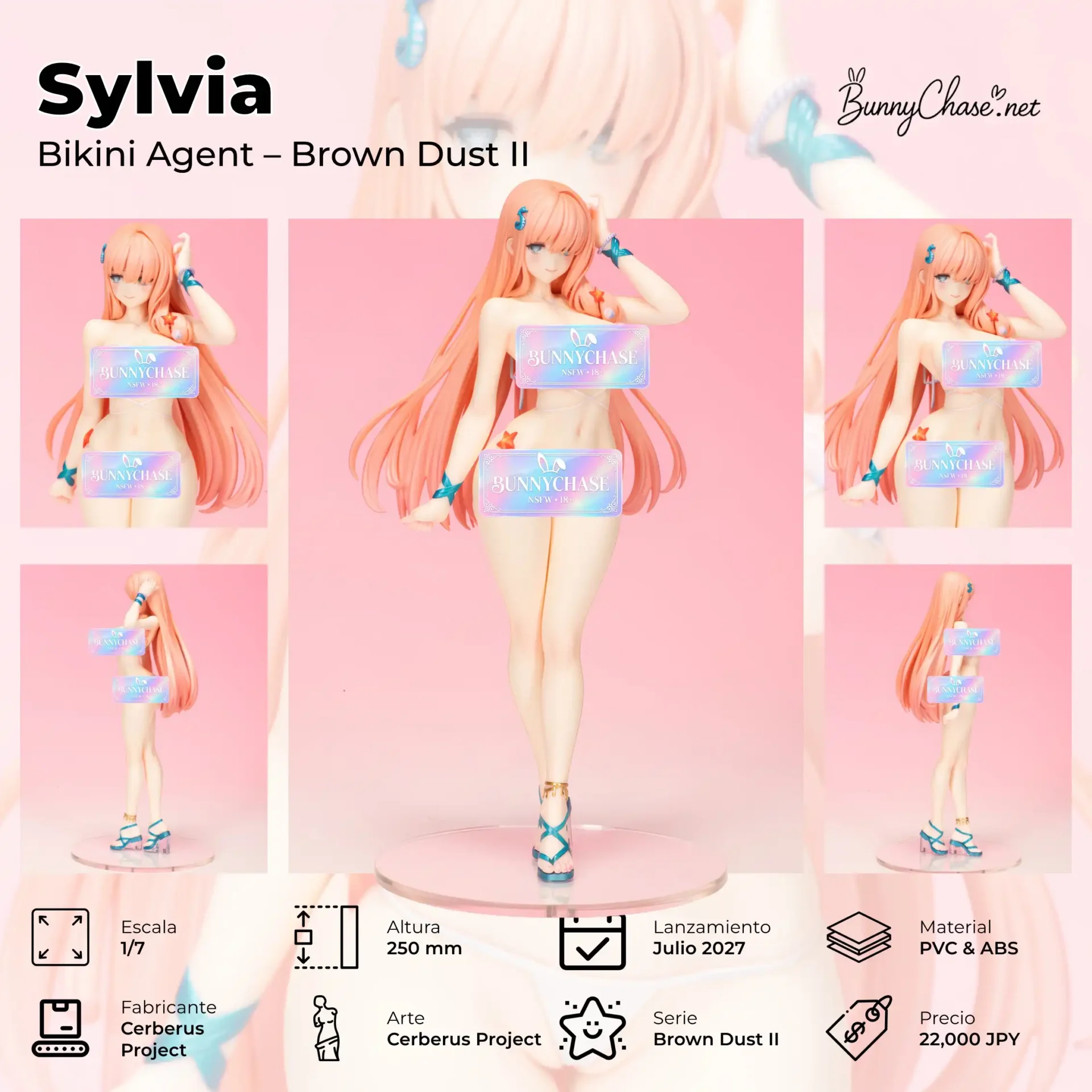 Sylvia: Bikini Agent – Brown Dust II - BunnyChase