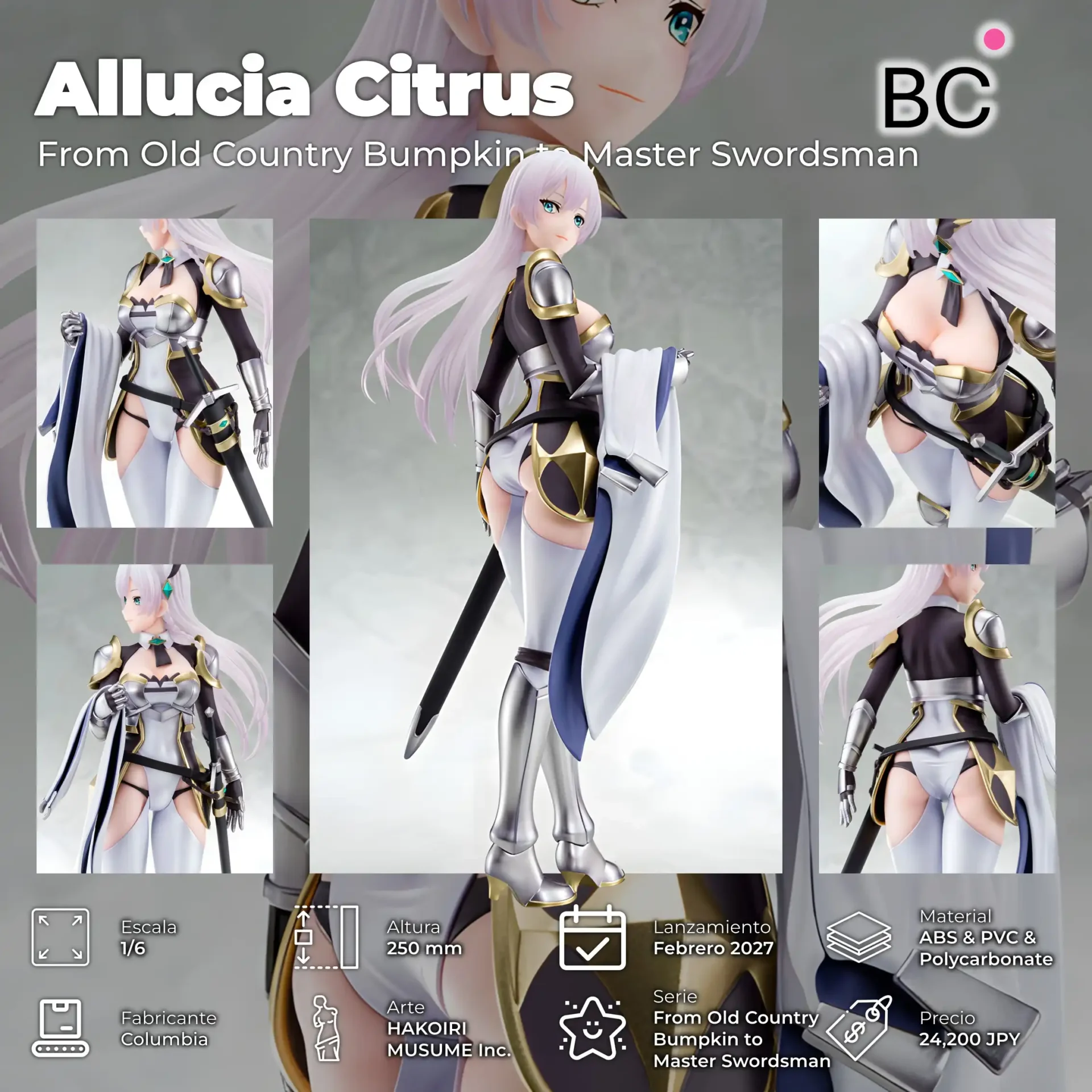 Allucia Citrus – From Old Country Bumpkin to Master Swordsman - BunnyChase