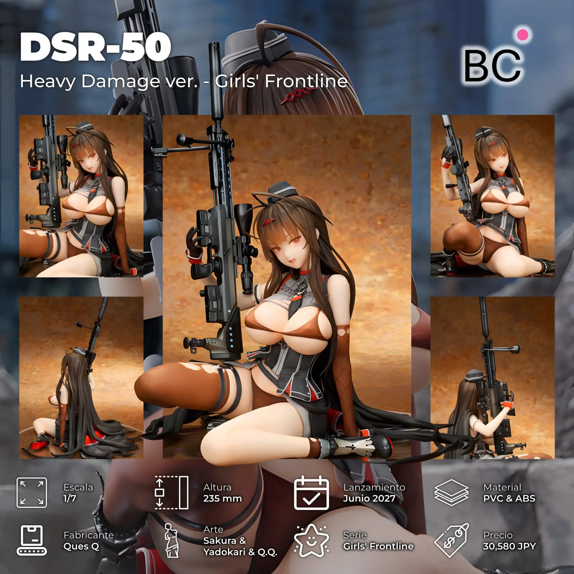 DSR-50: Heavy Damage ver. – Girls’ Frontline - BunnyChase