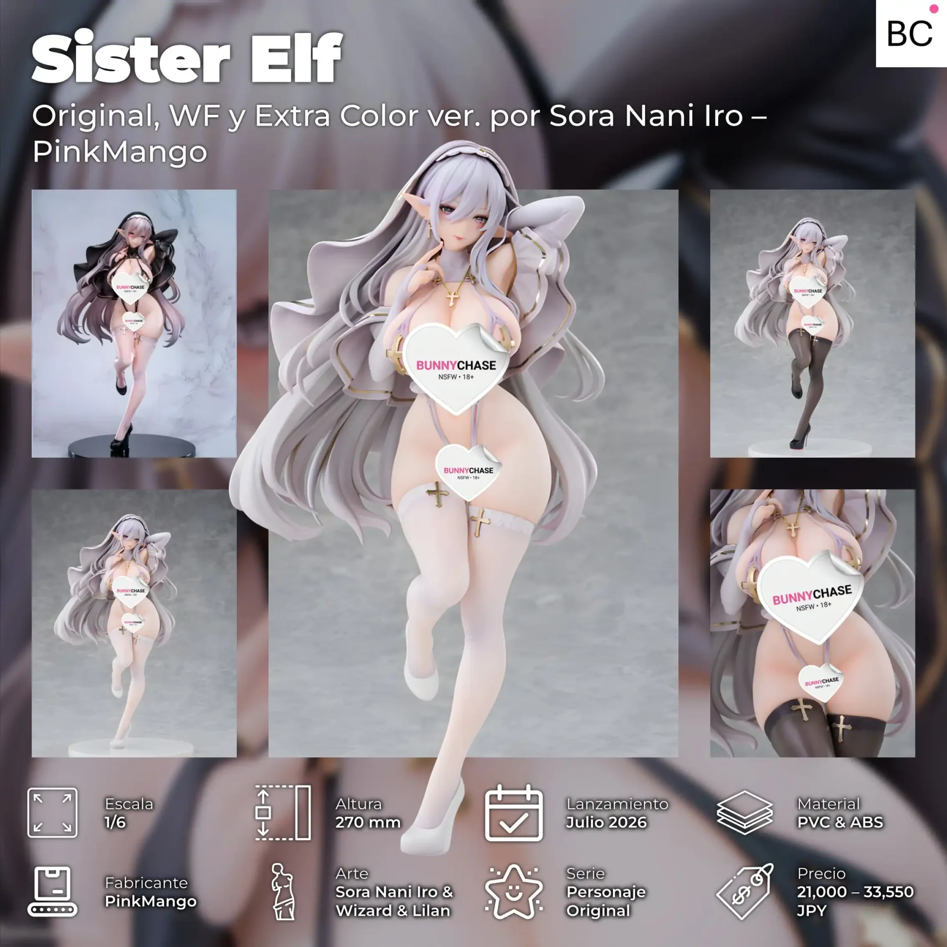 🔞 👙 Sister Elf: Original, WF y Extra Color ver. por Sora Nani Iro - BunnyChase