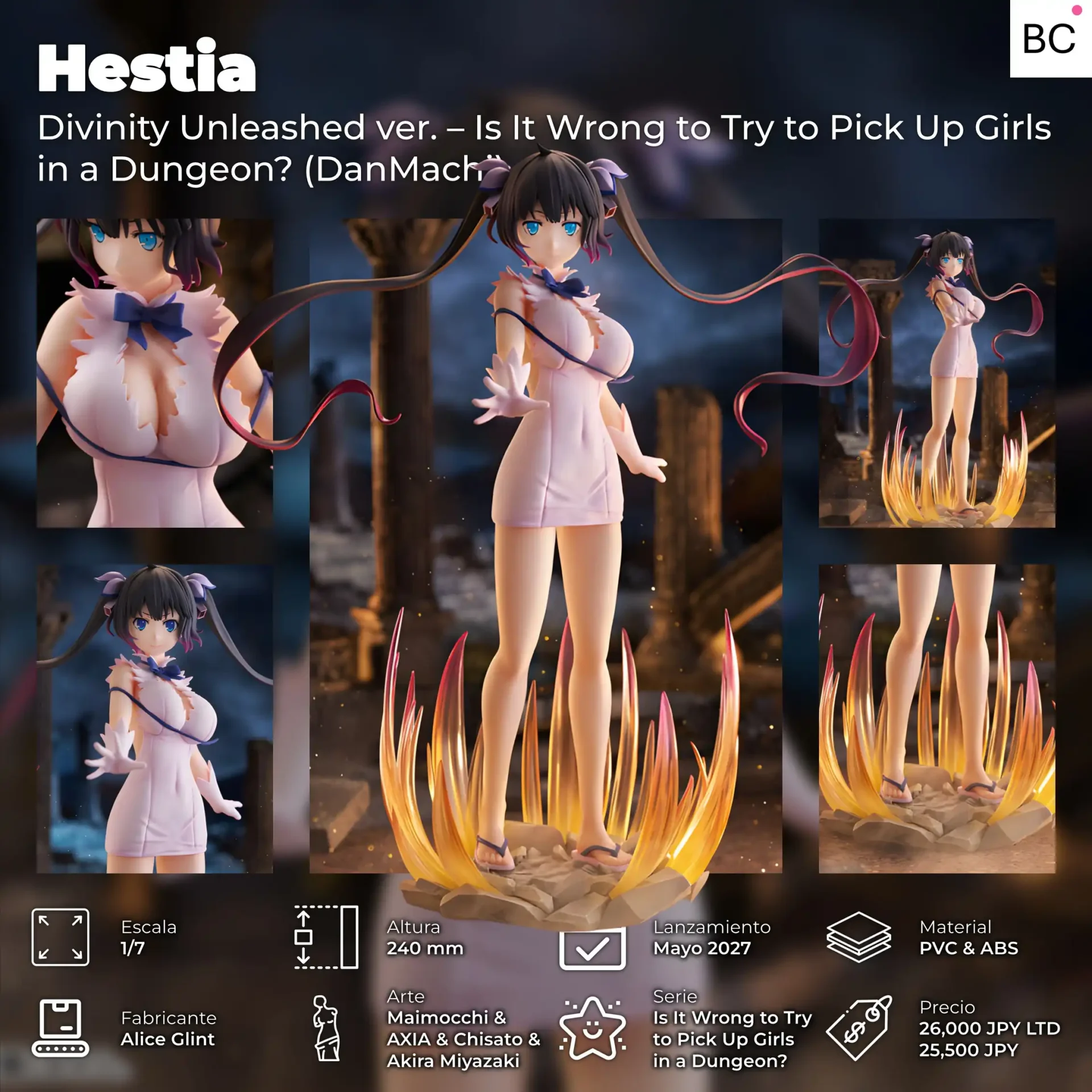 Hestia: Divinity Unleashed ver. – Is It Wrong to Try to Pick Up Girls in a Dungeon? (DanMachi) - BunnyChase