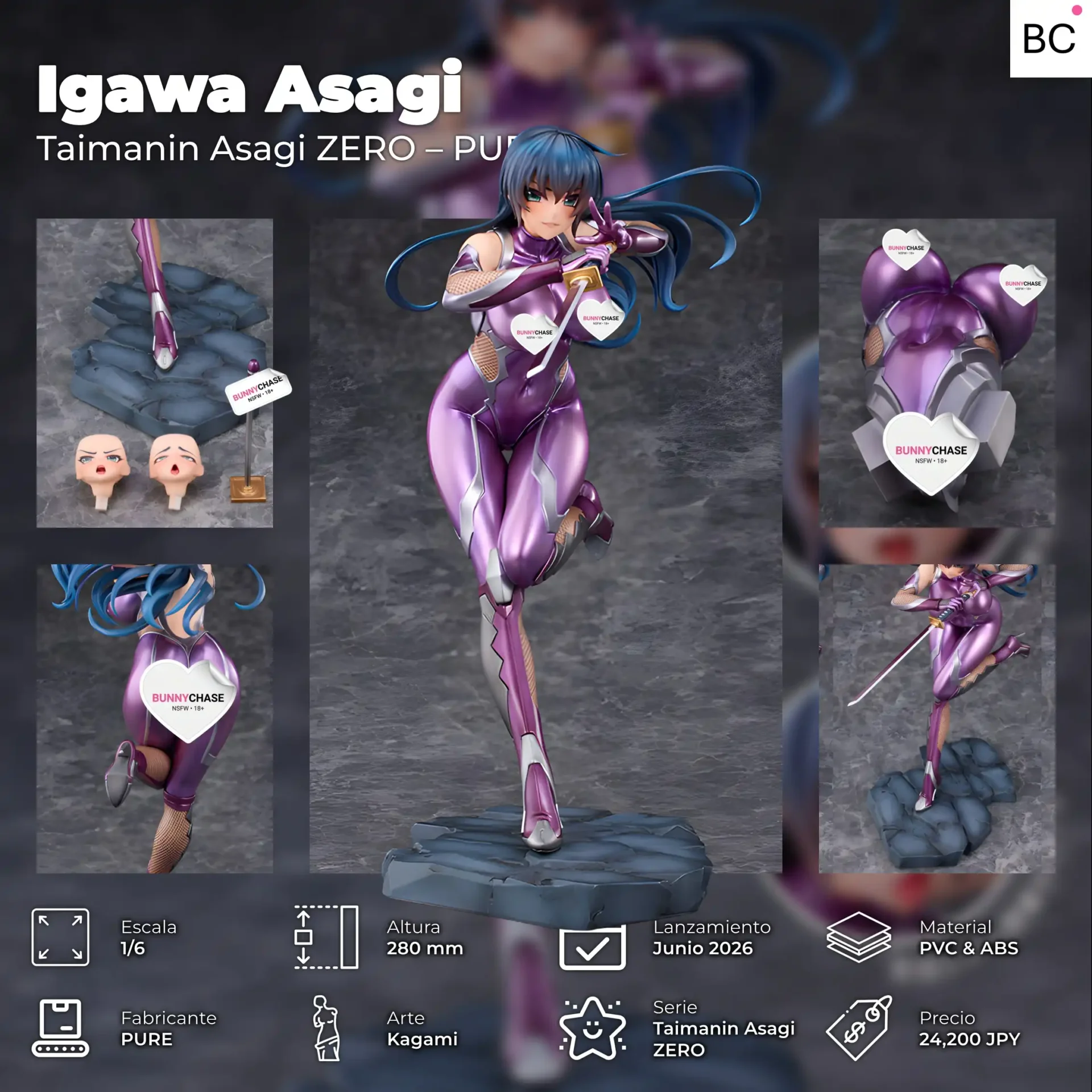 Igawa Asagi: Taimanin Asagi ZERO - BunnyChase