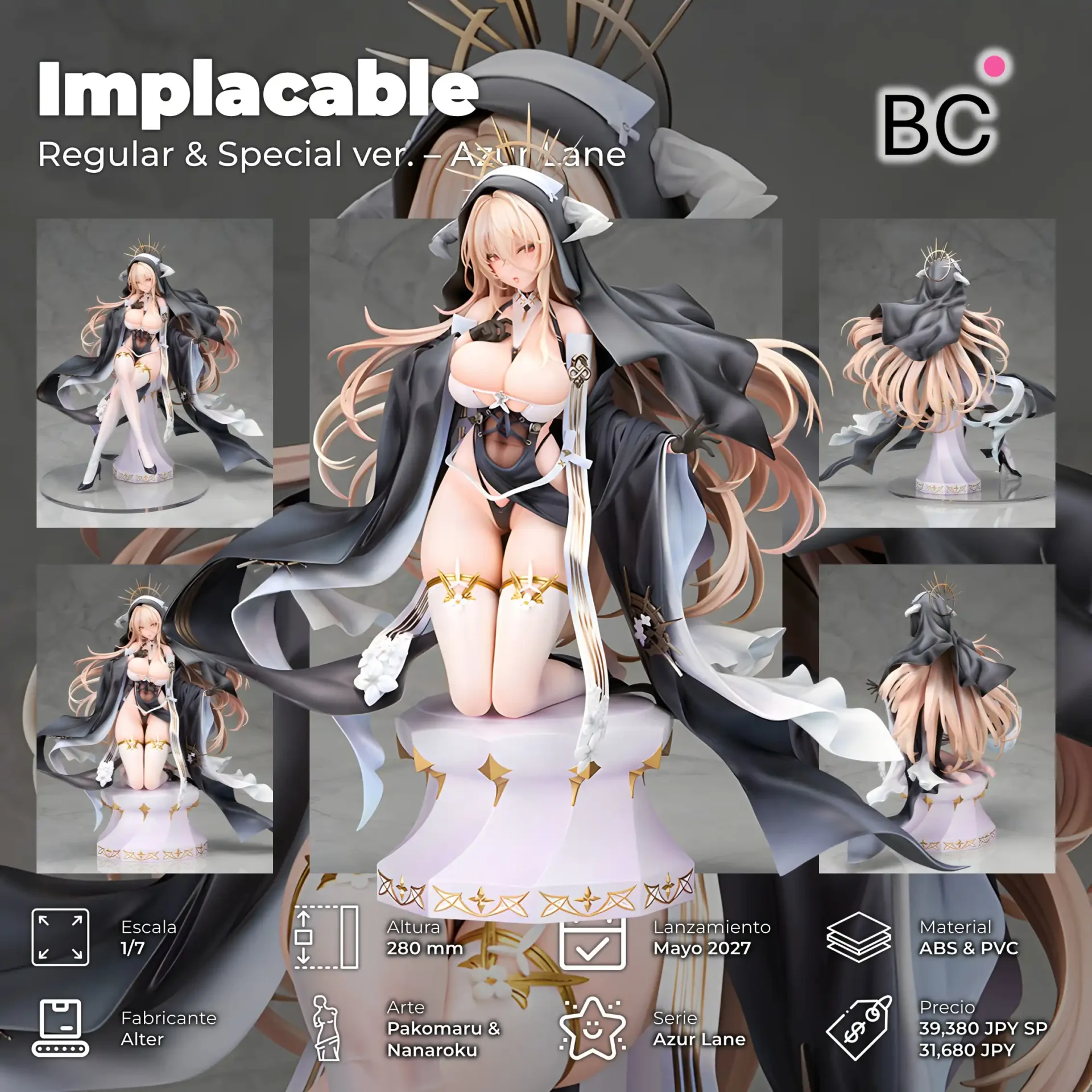 Implacable: Regular & Special ver. – Azur Lane - BunnyChase