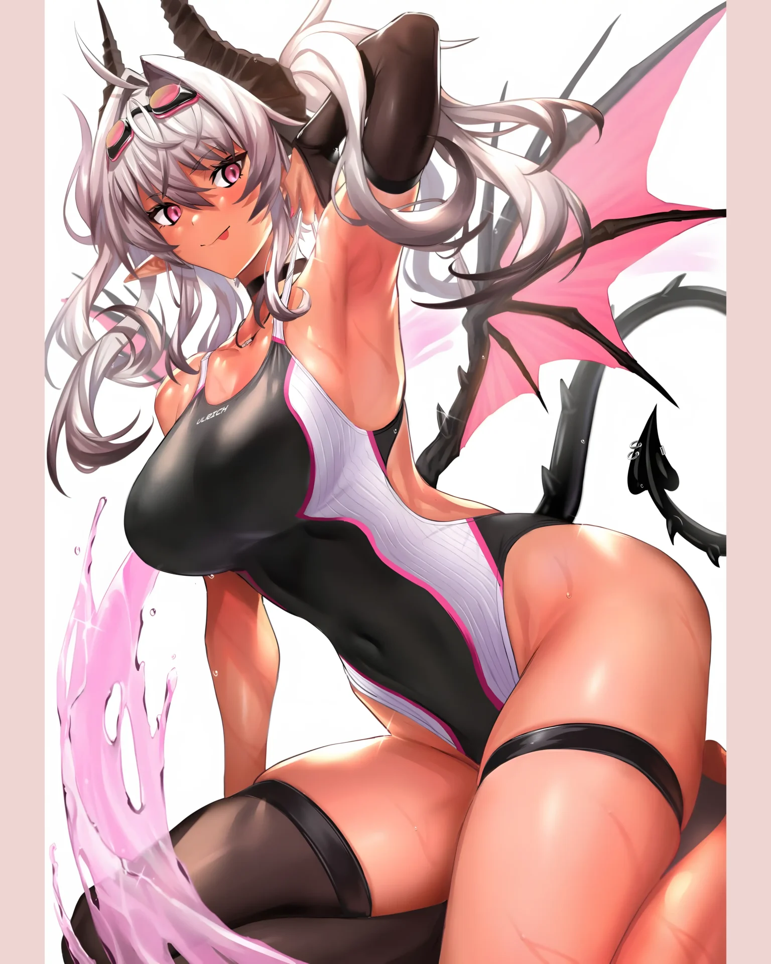Levia: Succubus Academy Swimming Club por Ulrich - BunnyChase
